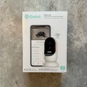 Owlet Cam - White Baby Monitor Camera